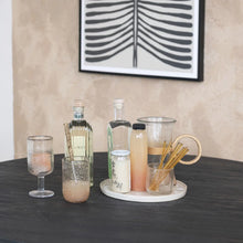 12 oz. Seeded Drinking Glass w/ Gold Color Flecks, [product_price]- Greenhouse Home