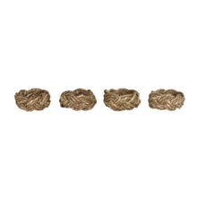 2" Round Braided Seagrass Napkin Rings, [product_price]- Greenhouse Home