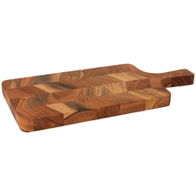 Acacia Chevron Serving Board Danica Heirloom