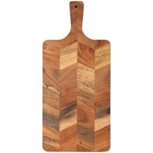 Acacia Chevron Serving Board Danica Heirloom