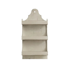 Antique White 3-Tier Wall Shelf - Greenhouse Home