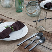 Arezzo Brushed Stainless Black Flatware, Set of 5, [product_price]- Greenhouse Home