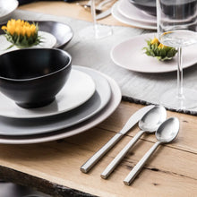 Arezzo Brushed Stainless Flatware, Set of 5, [product_price]- Greenhouse Home