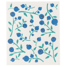 Blueberries Swedish Dishcloth - Greenhouse Home