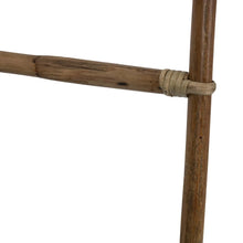 Boho Arched Decorative Blanket Ladder Greenhouse Home