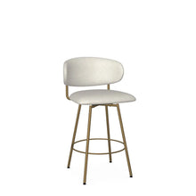 Carmen Upholstered Swivel Stool (Copy) Amisco