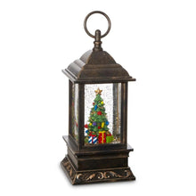 Christmas Tree Musical Lighted Water Lantern Raz Imports