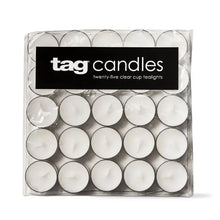 Clear Cup Tealight Candles, Pack of 25, [product_price]- Greenhouse Home