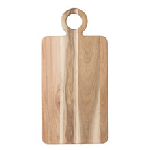Blonde Wood Cheese/Cutting Board with Handle - Greenhouse Home