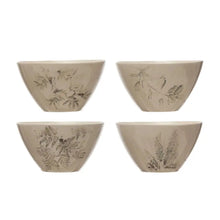 Debossed Stoneware Bowl, [product_price]- Greenhouse Home