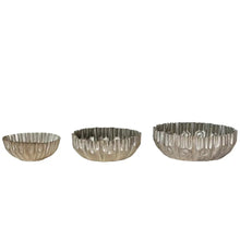 Decorative Fluted Stoneware Bowl Greenhouse Home