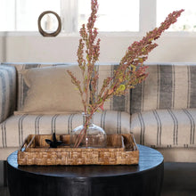 Decorative Hand-Woven Rattan Trays w/ Handles, [product_price]- Greenhouse Home