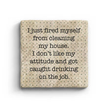 Fired Myself - Marble Coaster, [product_price]- Greenhouse Home