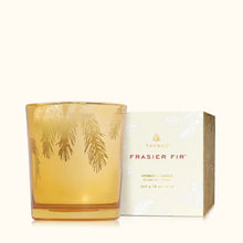 Frasier Fir Gilded Gold Poured Candle Thymes