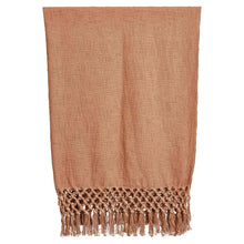 Fringe + Crochet Cotton Throw - Greenhouse Home