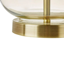 Gold Glass Clear Table Lamp, [product_price]- Greenhouse Home