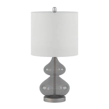 Grey Glass Clear Table Lamp, [product_price]- Greenhouse Home