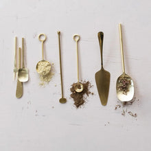 Hammered Gold Stainless Steel Serving Spoon, [product_price]- Greenhouse Home
