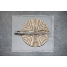 Round Hand Woven Grass Placemat - Greenhouse Home