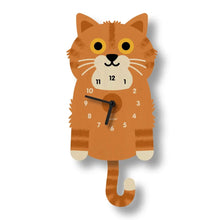 Kitten Pendulum Clock - Popclox Modern Moose, LLC
