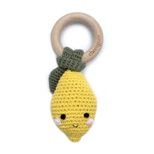 Lemon Teething Rattle, [product_price]- Greenhouse Home