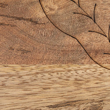 Mango Wood Lemon Shaped Cheese & Cutting Board Greenhouse Home