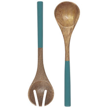 Mango Wood Salad Servers - Greenhouse Home
