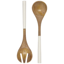 Mango Wood Salad Servers - Greenhouse Home