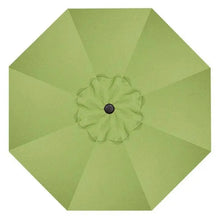 Market 9' Auto Tilt Umbrella Treasure Garden