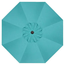 Market 9' Auto Tilt Umbrella Treasure Garden