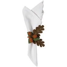 Oak and Acorn Felt Napkin Ring NOW Designs
