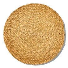 Hemp Braided Placemat, Ochre - Greenhouse Home