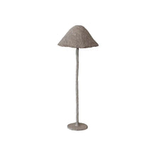 Paper Mache & Metal Mushroom Shaped Floor Lamp Greenhouse Home