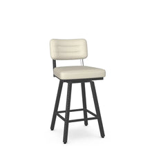 Phoebe Upholstered Swivel Stool Amisco