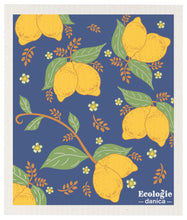 Provencal Lemons Swedish Dishcloth, [product_price]- Greenhouse Home