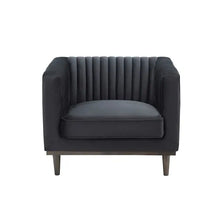 Sage Club Chair, Stone Grey Velvet LH Imports