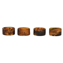 Tortoise Shell Napkin Rings Greenhouse Home