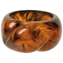 Tortoise Shell Resin Napkin Rings, Set of 4 Danica Heirloom