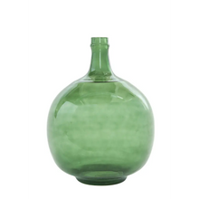 Vintage Glass Bottle Vase - Greenhouse Home