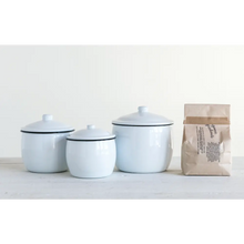 Enameled Container - Greenhouse Home