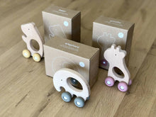 Wooden Teething Push Toy - Bear, [product_price]- Greenhouse Home