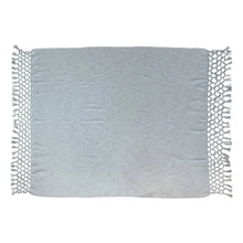 Woven Cotton Throw with Crochet and Fringe, [product_price]- Greenhouse Home