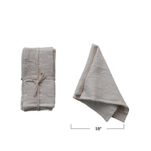 Woven Linen + Cotton Waffle Napkins, [product_price]- Greenhouse Home