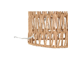 Woven Rope Table Lamp w/ Empire Shade Greenhouse Home