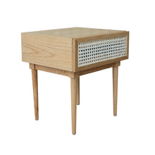 Cane Side Table, Natural - Greenhouse Home