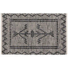Leather Chindi Rug, Archer - Greenhouse Home